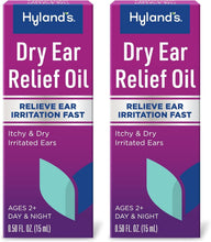 Cargar imagen en el visor de la galería, Hyland's Gotas para el dolor de oído, alivio natural del oído de nadador