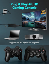 Cargar imagen en el visor de la galería, 2024 Más nuevo 20000+ Juegos Retro Consola de videojuegos Videojuegos: HDMI Game Stick 4K Mini NES Classic Edition System Emulador De Videojuegos 2.4G inalámbrico Plug and Play para TV A19