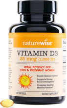 Cargar imagen en el visor de la galería, NatureWise - Vitamina D3
