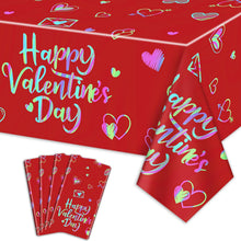 Cargar imagen en el visor de la galería, Paquetes de 2 manteles para el Feliz Día de San Valentín, 51x87