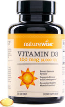 Cargar imagen en el visor de la galería, NatureWise - Vitamina D3