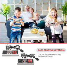 Cargar imagen en el visor de la galería, JoFong Controlador retro clásico, adecuado para AV 620, HD 621 HD 821 consolas de juegos clásicas Plug and Play con cable de video Gamepad-9 Pin Plug and Play, 2 paquetes, controlador 620-621 A19