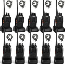 Cargar imagen en el visor de la galería, Walkie Talkies, radio bidireccional recargable de largo alcance con auricular