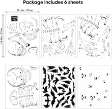 Cargar imagen en el visor de la galería, Decoraciones de ventana de Halloween para ventanas de vidrio