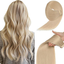 Cargar imagen en el visor de la galería, Extensiones de cabello humano con cinta