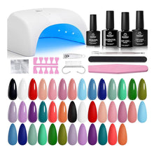 Cargar imagen en el visor de la galería, Beetles - Kit de esmalte de uñas de gel con luz UV –