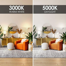Cargar imagen en el visor de la galería, E ENERGETIC LIGHTING Bombilla LED A19 equivalente a 40 W, luz diurna de 5000 K, base estándar E26, no regulable, 5 W 450 lm, certificación UL, 8 paquetes A19