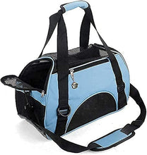 Cargar imagen en el visor de la galería, Transportador para gatos, transportador de viaje para mascotas de lados suaves para gatos