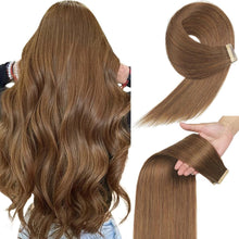 Cargar imagen en el visor de la galería, Extensiones de cabello humano con cinta