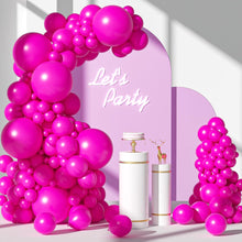 Cargar imagen en el visor de la galería, Kit de guirnalda de globos dorados metálicos para fiesta de cumpleaños