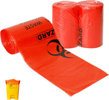 Cargar imagen en el visor de la galería, Bolsas de residuos biohazard de C CRYSTAL LEMON