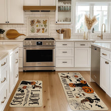 Cargar imagen en el visor de la galería, Artoid Mode Espero que hayas traído Boos Juego de 2 alfombras de cocina de Halloween