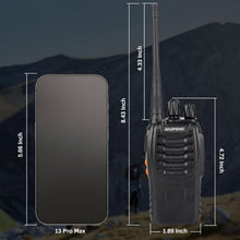 Cargar imagen en el visor de la galería, Walkie Talkies 888S recargables de largo alcance con auriculares para adultos