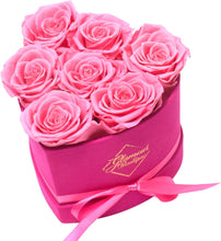 Cargar imagen en el visor de la galería, GLAMOUR BOUTIQUE 16 flores en forma de corazón