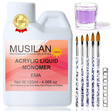 Cargar imagen en el visor de la galería, Líquido acrílico monómero MUSILAN 4oz
