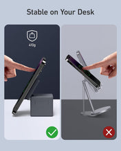 Cargar imagen en el visor de la galería, Anker Soporte de cargador MagSafe, cargador inalámbrico, cubo 3 en 1, a19 carga rápida plegable de 15 W para iPhone 16/15/14/13, Apple Watch, AirPods (cargador incluido)