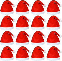 Cargar imagen en el visor de la galería, Sombrero de Navidad para adultos (rojo)