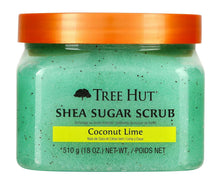 Cargar imagen en el visor de la galería, Tree Hut - Exfoliante corporal con azúcar de karité, sabor algodón de azúcar, 510 gramos