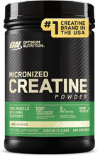 Cargar imagen en el visor de la galería, Optimum Nutrition Creatina Micronizada Monohidrato en polvo
