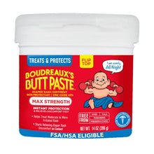 Cargar imagen en el visor de la galería, Boudreaux's Butt Paste Crema para erupciones de pañales de máxima resistencia