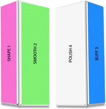 Cargar imagen en el visor de la galería, Bloque pulidor de uñas de 4 vías (2 unidades)