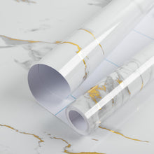 Cargar imagen en el visor de la galería, Papel Adhesivo de mármol brillante Granito
