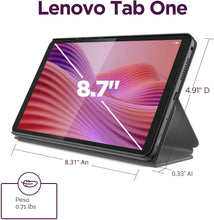 Cargar imagen en el visor de la galería, Lenovo Tab One - Tableta ligera - hasta 12.5 horas de reproducción de YouTube