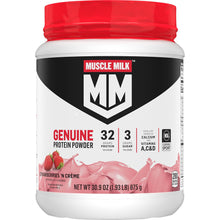 Cargar imagen en el visor de la galería, Polvo de proteína genuina Muscle Milk, 32g de proteína