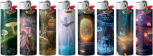 Cargar imagen en el visor de la galería, BIC Maxi encendedor de bolsillo, edición especial, serie caprichosa, paquete de 8 unidades de encendedores