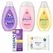 Cargar imagen en el visor de la galería, Johnson's Baby Aquí Viene Bebé - Set de regalo para bebés