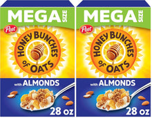 Cargar imagen en el visor de la galería, Cereal de desayuno tostado con miel con racimos de avena y granola