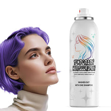 Cargar imagen en el visor de la galería, Spray de color temporal para el cabello, lavable, antiadherente, Halloween | Blanco plateado | 150ml.