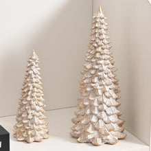 Cargar imagen en el visor de la galería, Árbol de Navidad blanco de mesa