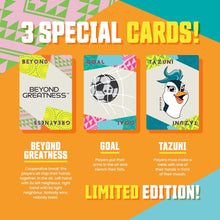 Cargar imagen en el visor de la galería, Pizza Taco Cat Goat Cheese - Copa Mundial Femenina de la FIFA 2023 - Edición limitada! Divertido juego de cartas familiar para niños y adultos - Ideal para amantes del fútbol, viajes, vacaciones - A