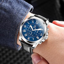 Cargar imagen en el visor de la galería, Relojes para hombre, cronógrafo de cuarzo, relojes de lujo para hombre, vestido de negocios de lujo, cara grande, impermeable, a21 analógico, relojes de pulsera para hombre, clásicos causales con
