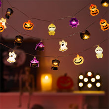 Cargar imagen en el visor de la galería, Decoraciones de luces de cadena de Halloween LOLStar, luces de hadas de Halloween de 9.8FT 20 LED