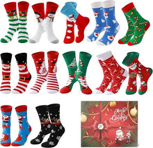 Cargar imagen en el visor de la galería, Calcetines de Navidad divertidos para mujeres