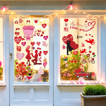 Cargar imagen en el visor de la galería, 9 hojas Decoración de Ventanas para Valentín