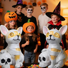 Cargar imagen en el visor de la galería, Decoración de Halloween Decoración de Perro Solar al Aire Libre Decoraciones de Jardín Sosteniendo