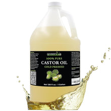 Cargar imagen en el visor de la galería, GreenIVe Aceite cultivado orgánicamente, 100% puro, botella de 128 onzas (1 galón) prensado en frío