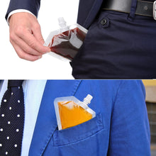 Cargar imagen en el visor de la galería, 24 frascos de plástico, bolsas de bebidas ocultables y reutilizables de 8 onzas