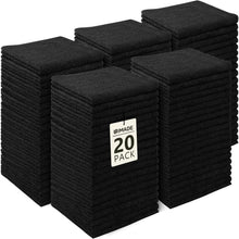 Cargar imagen en el visor de la galería, Toallitas de baño - Paquete de 20 - Toallas faciales (30 x 30 cm)