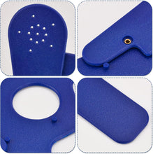 Cargar imagen en el visor de la galería, Oclusor oftálmico de ojos con 14 agujeros para oftalmólogos, a22 ortoptistas y optometristas a examen ocular (azul)