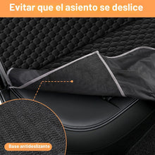 Cargar imagen en el visor de la galería, Mancro Funda de asiento de automóvil para perro, protector de asiento de automóvil impermeable para perros con solapas laterales, ln25 funda de asiento trasero para perro a prueba de arañazos, hamaca para
