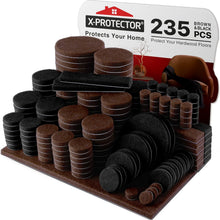 Cargar imagen en el visor de la galería, Protectores de Suelo Premium de Fieltro para Patas de Sillas para Suelos de Madera