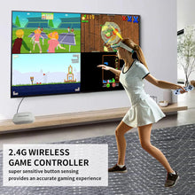 Cargar imagen en el visor de la galería, Game Console with 900+ Games, Handheld Retro Video Game Console for Kids& Adults, Game System with AR Gun Game,2 Game Controller, TV Plug& Play, Xmas Birthday Toy for Boys& Girls Age 3 + A19