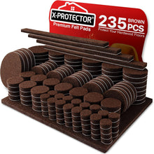 Cargar imagen en el visor de la galería, Protectores de Suelo Premium de Fieltro para Patas de Sillas para Suelos de Madera