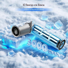 Cargar imagen en el visor de la galería, Ventilador turbo portátil de mano, mini ventiladores recargables 3 en 1