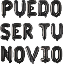 Cargar imagen en el visor de la galería, Decoraciones para letras de papel de aluminio de 16 pulgadas