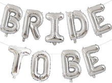 Cargar imagen en el visor de la galería, Globos de Carta de Silver Bride